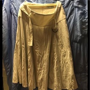 Corduroy skirt